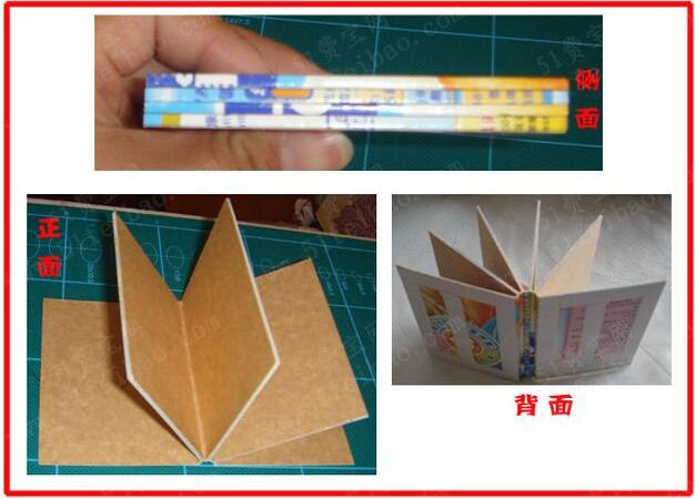 包裝盒做成diy寶寶成長相冊制作教程圖片
